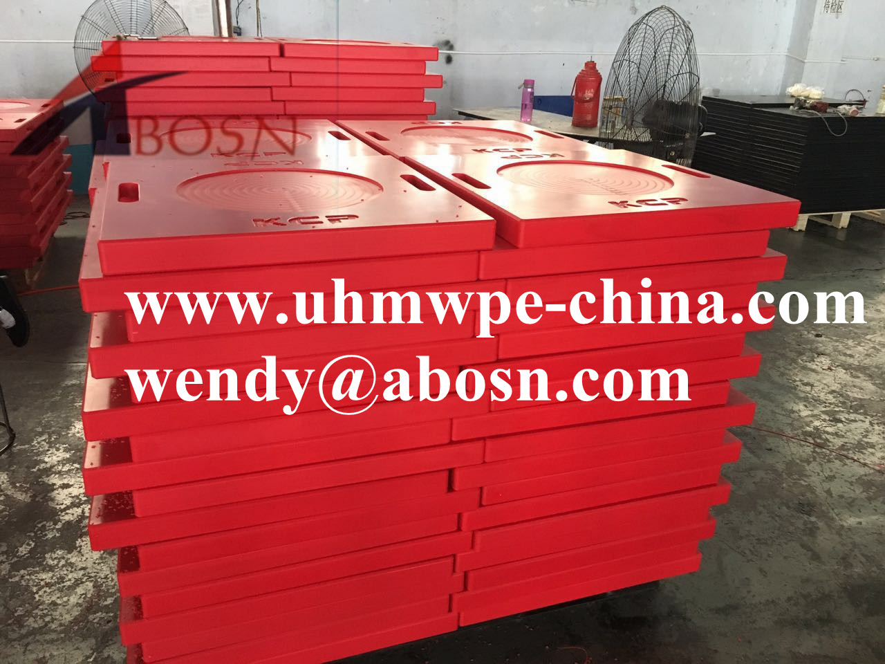 Heavy Duty Crane Outrigger Pad in Construction Site_UHMWPE Crane ...