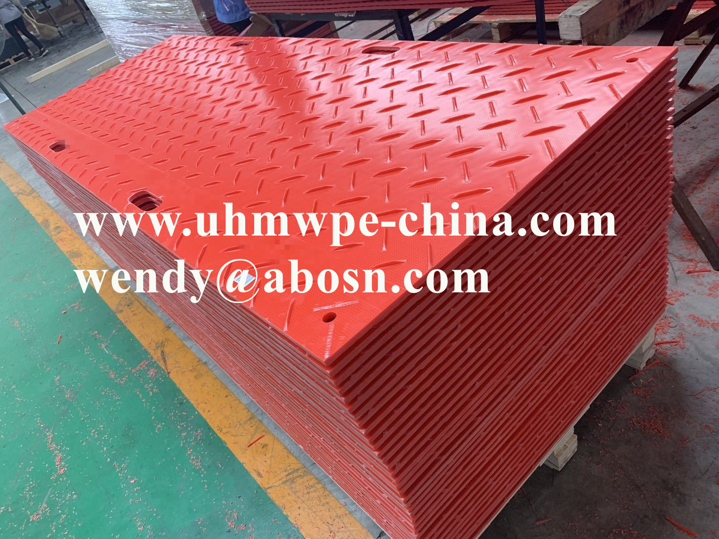 Temprary Heavy Duty Mobile Road Pavements_Ground Protection Mat