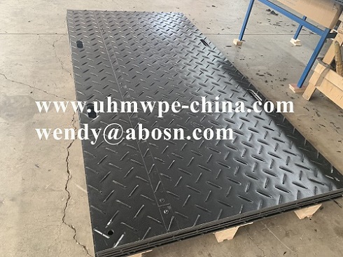 Composite Polymer Mobile Road Plates