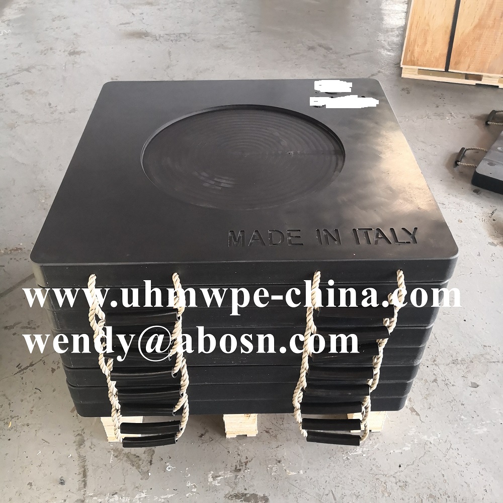 Customized HDPE Safety Crane Outrigger Pad