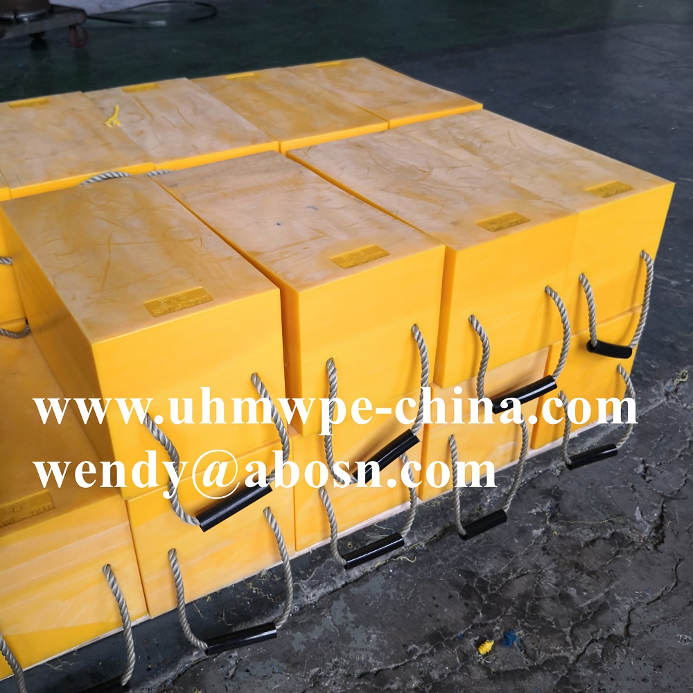 Mobile PE Stackable Cribbing Jacking Block