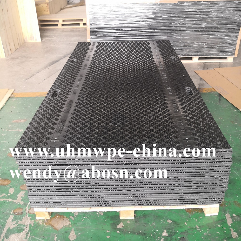 Heavy Equipment Temporary Road Mud Mats_Ground Protection Mat