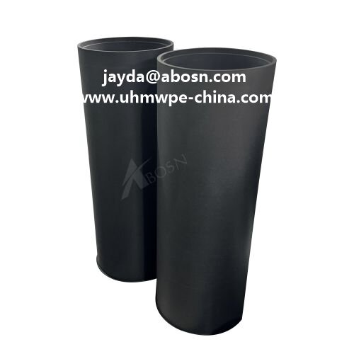 UHMWPE Plastic Black  Pipe Custom Tube for Industry