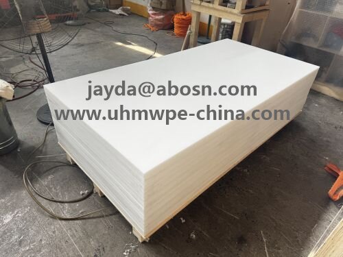 Recycled HDPE sheet White Glossy Surface Good Grade