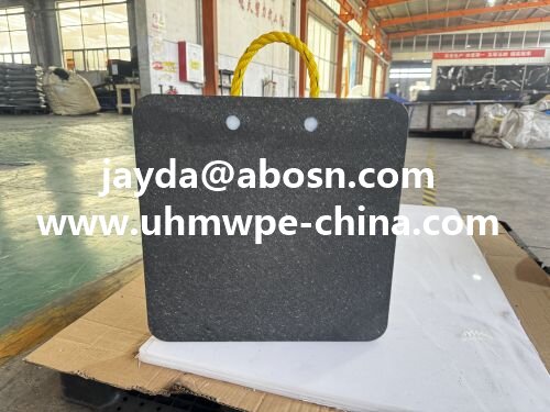 Industrial Grade UHMWPE Crane Stabilizer Pads - High Load Capacity Mats