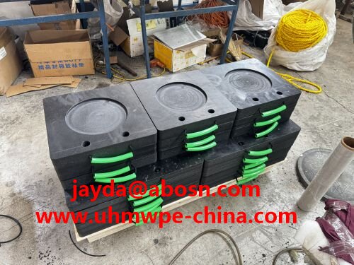 UHMWPE Plastic Crane Outrigger Pads - Premium Quality Load Bearing Mats