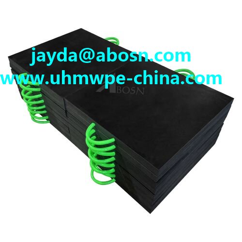 UHMWPE Plastic Crane Outrigger Pads - Premium Quality Load Bearing Mats