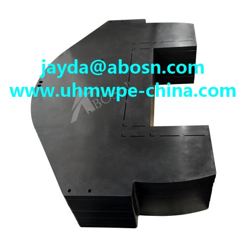 UHMWPE Black Custom CNC Parts CAD Drawing Products OEM Supplier