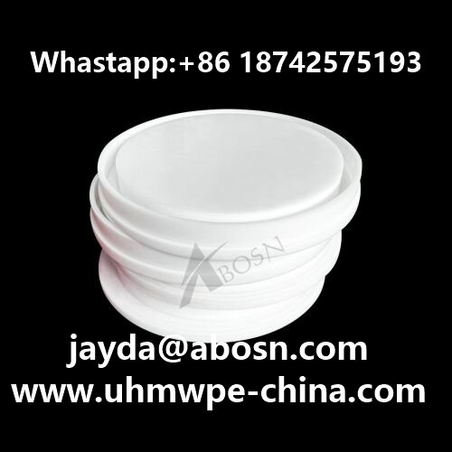 White UHMWPE Custom Parts