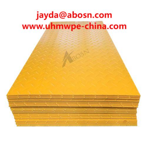 Versatile UHMWPE Crane Mats for Construction Projects