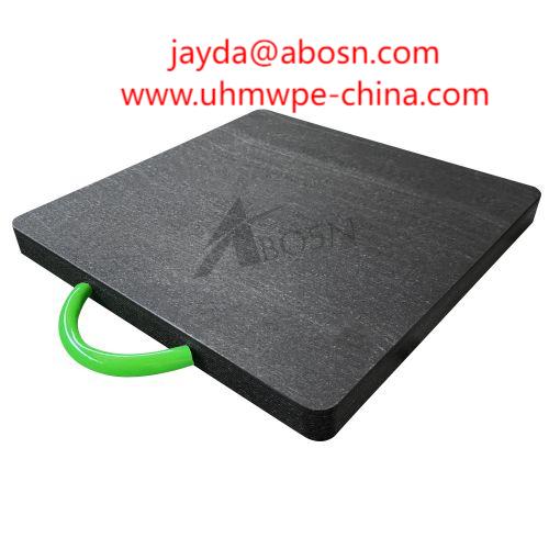 High Load Capacity UHMWPE Outrigger Mats - Versatile Construction Pads