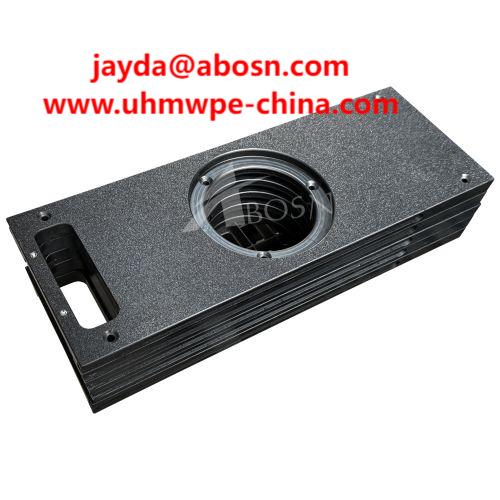 Black Custom UHMWPE Part