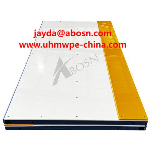 Weather-Resistant Ice Hockey Dasher Boards for Outdoor Rinks