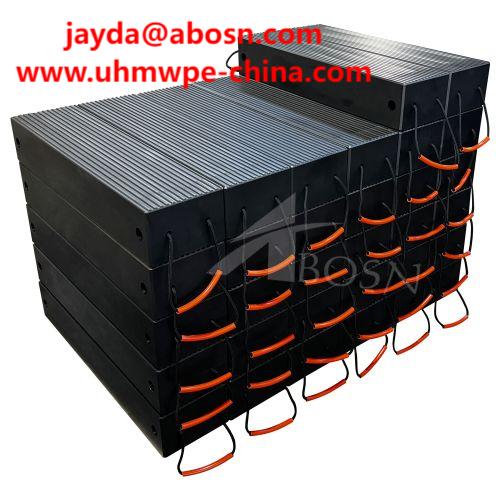 Portable UHMWPE Cribbing Blocks for Emergency Services