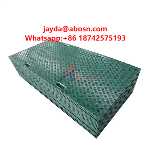 Durable UHMWPE Ground Protection Mats for Landscaping