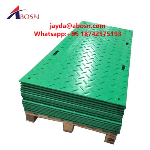 Heavy-Duty UHMWPE Construction Mats for Heavy Equipment