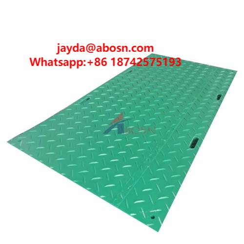 Versatile UHMWPE Crane Mats for Temporary Access