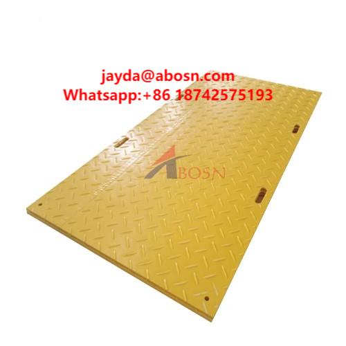 Industrial Grade HDPE Ground Mats for Worksite Stability