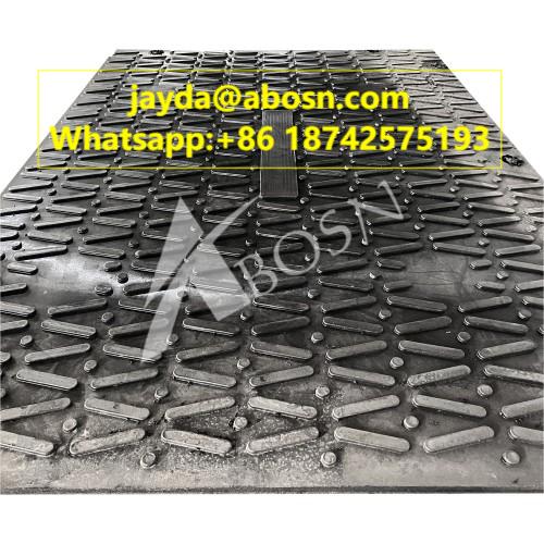 Versatile UHMWPE Crane Mats for Construction Site Stability